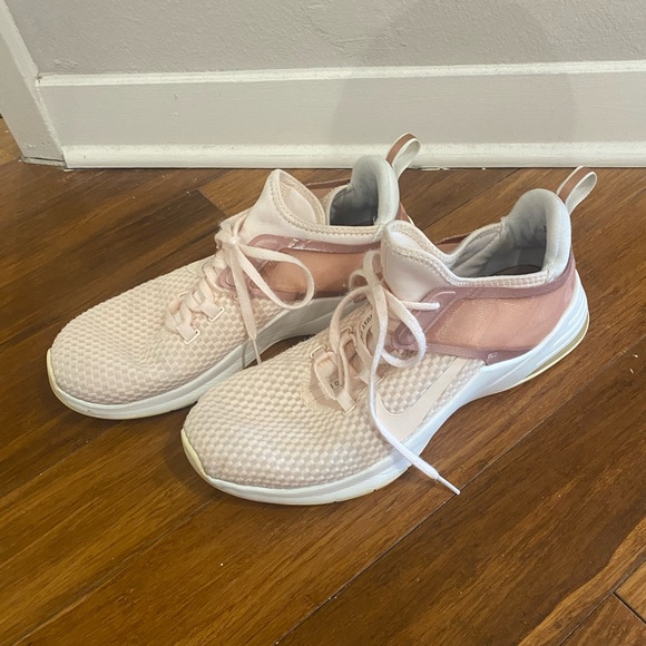 Pink NIKE Air Max Bella Tennis Shoes - Picture 1 of 5